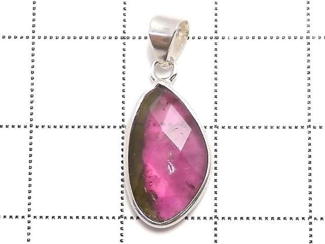 [Video][One of a kind] Tourmaline AAA- Pendant Silver925 NO.27