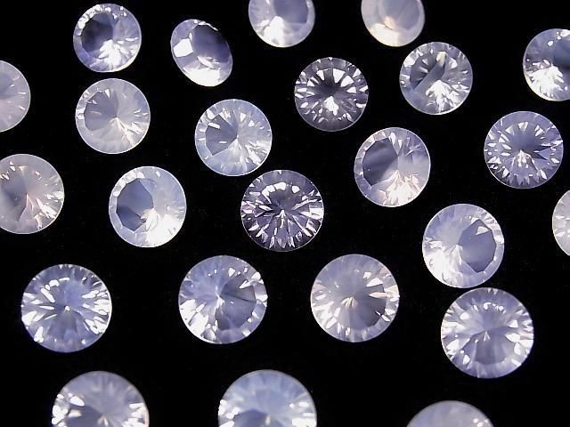 [Video] High Quality Scorolite AAA Loose Stone Round Concave Cut 10x10mm 1pc