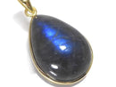 [Video][One of a kind] Blue Labradorite AAA Pendant 18KGP NO.57