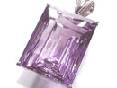 [Video][One of a kind] High Quality Amethyst AAA Faceted Pendant Silver925 NO.3