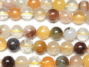 [Video] Multicolor Rutilated Quartz AA++ Round 6mm 1strand beads (approx. 15 inches/38 cm)