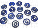 [Video] Lapislazuli AA Coin (Donut) 30x30mm 2pcs