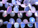 [Video] Ethiopian Purple Opal Freeform Single-Sided Rose Cut Half or 1 Strand (18cm)