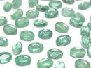 [Video]High Quality Emerald AA++ Loose stone Oval Faceted 6x4mm 2pcs