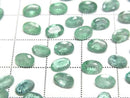 [Video]High Quality Emerald AA++ Loose stone Oval Faceted 6x4mm 2pcs