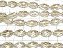 [Video] High Quality Lemon Quartz AAA Faceted Rice [Small Size] 1 strand beads (approx. 6 inches/16 cm)