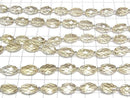[Video] High Quality Lemon Quartz AAA Faceted Rice [Small Size] 1 strand beads (approx. 6 inches/16 cm)