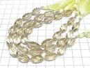 [Video] High Quality Lemon Quartz AAA Faceted Rice [M-L Size] 1 strand bead (approx. 6 inches/16 cm)