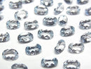 [Video]High Quality Aquamarine AAA Loose stone Oval Faceted 6x4mm 2pcs