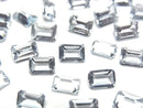 [Video] High Quality Aquamarine AAA Loose Stone Rectangle Faceted 6x4mm 2pcs