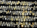 [Video]Rutilated Quartz AA+ Pear shape (Smooth) half or 1strand beads (aprx.7inch/18cm)