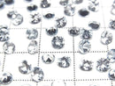 [Video]High Quality Aquamarine AAA Loose stone Round Faceted 4x4mm 3pcs
