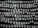 [Video] High Quality Rainbow Moonstone AAA- Drop Faceted Briolette Half or 1 Strand Beads (approx. 7 inches/18 cm)