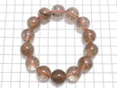 [Video][One of a kind] Copper Rutilated Quartz AAA Round 16mm Bracelet NO.105