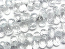 [Video] High Quality Unheated Blue Topaz AAA-Drop Faceted Briolette [Medium Size] Half or 1 Strand Bead (approx. 6 inches/16 cm)