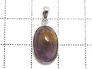 [Video][One of a kind] Cacoxenite in Amethyst AAA- Pendant Silver925 NO.43