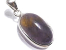 [Video][One of a kind] Cacoxenite in Amethyst AAA- Pendant Silver925 NO.45