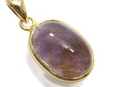 [Video][One of a kind] Cacoxenite in Amethyst AAA- Pendant 18KGP NO.52