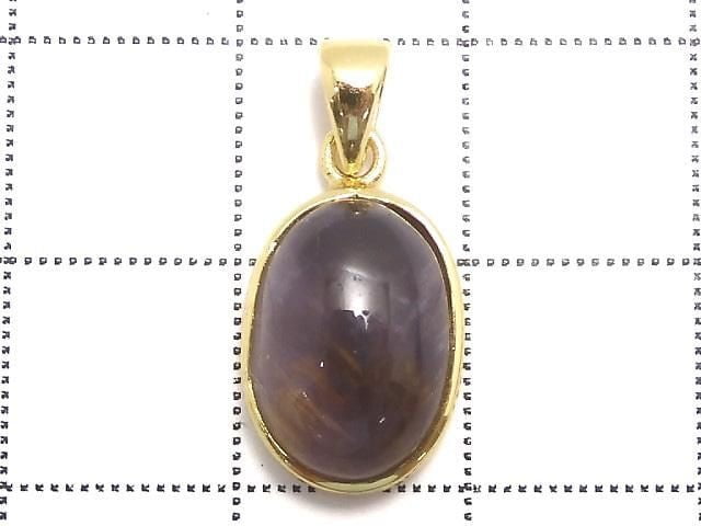 [Video][One of a kind] Cacoxenite in Amethyst AAA- Pendant 18KGP NO.52