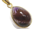 [Video][One of a kind] Cacoxenite in Amethyst AAA- Pendant 18KGP NO.56
