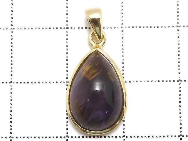[Video][One of a kind] Cacoxenite in Amethyst AAA- Pendant 18KGP NO.57