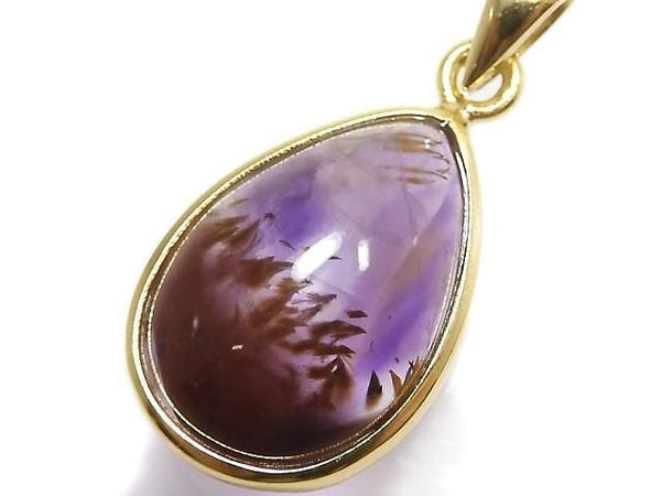 [Video][One of a kind] Cacoxenite in Amethyst AAA- Pendant 18KGP NO.58