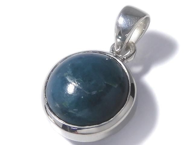 [Video][One of a kind] Grandidierite AAA Pendant Silver925 NO.48