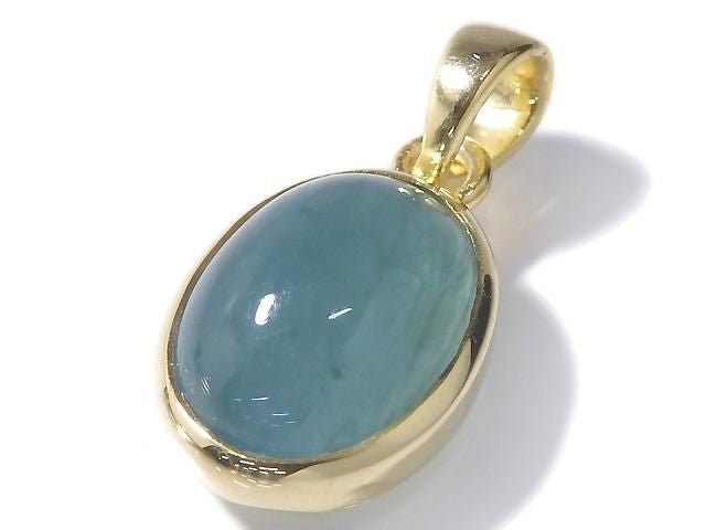 [Video][One of a kind] Grandidierite AAA Pendant 18KGP NO.51
