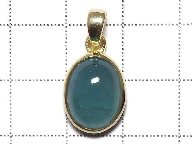 [Video][One of a kind] Grandidierite AAA Pendant 18KGP NO.51