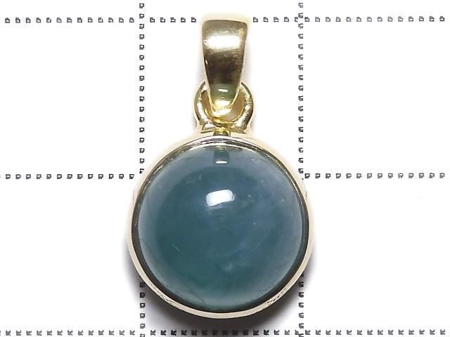 [Video][One of a kind] Grandidierite AAA Pendant 18KGP NO.53