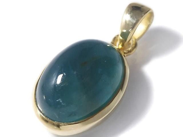 [Video][One of a kind] Grandidierite AAA Pendant 18KGP NO.55