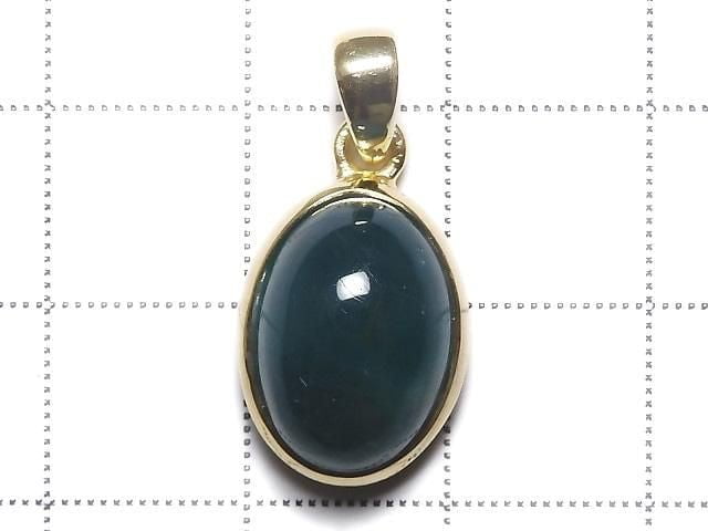 [Video][One of a kind] Grandidierite AAA Pendant 18KGP NO.55