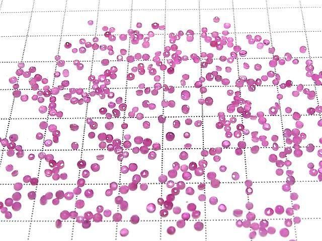 [Video] High Quality Ruby AA++ Loose Stone Round Faceted 2x2mm 10pcs