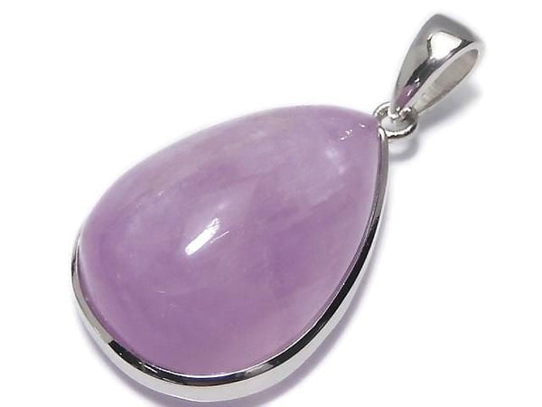 [Video][One of a kind] Nigerian Kunzite AAA- Pendant Silver925 NO.37