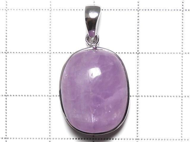 [Video][One of a kind] Nigerian Kunzite AAA- Pendant Silver925 NO.38