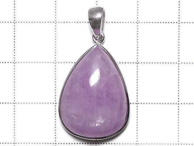 [Video][One of a kind] Nigerian Kunzite AAA- Pendant Silver925 NO.39