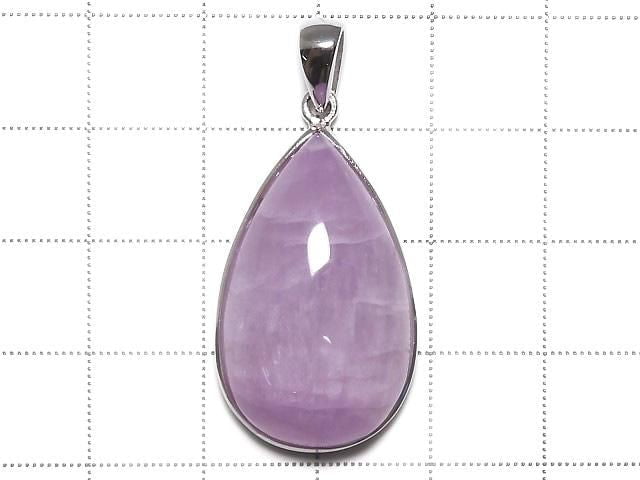 [Video][One of a kind] Nigerian Kunzite AAA- Pendant Silver925 NO.40