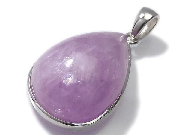 [Video][One of a kind] Nigerian Kunzite AAA- Pendant Silver925 NO.42