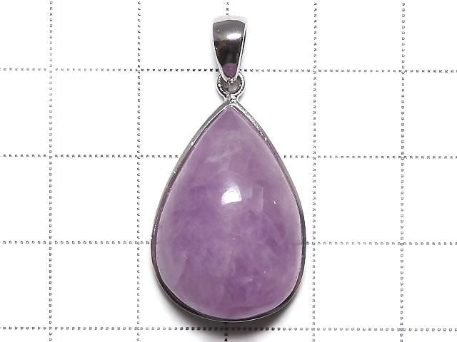 [Video][One of a kind] Nigerian Kunzite AAA- Pendant Silver925 NO.42