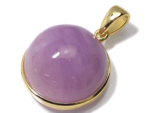 [Video][One of a kind] Nigerian Kunzite AAA- Pendant 18KGP NO.43