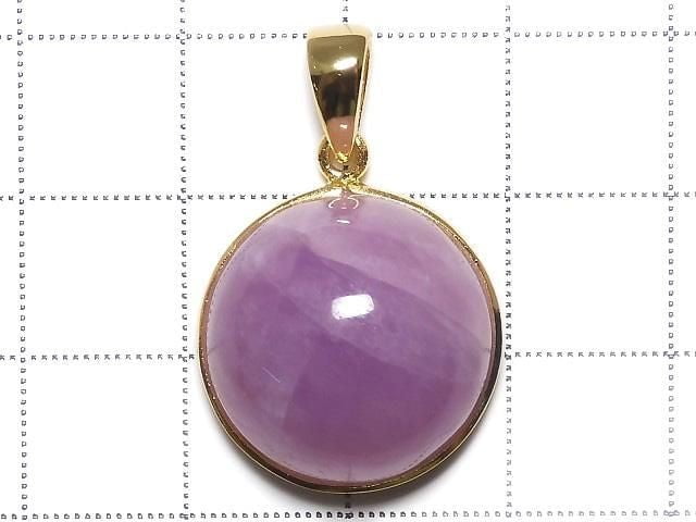 [Video][One of a kind] Nigerian Kunzite AAA- Pendant 18KGP NO.43