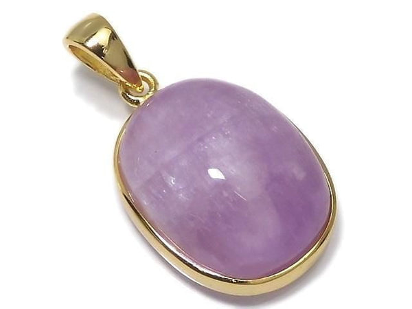 [Video][One of a kind] Nigerian Kunzite AAA- Pendant 18KGP NO.45