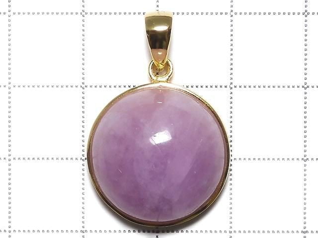 [Video][One of a kind] Nigerian Kunzite AAA- Pendant 18KGP NO.46