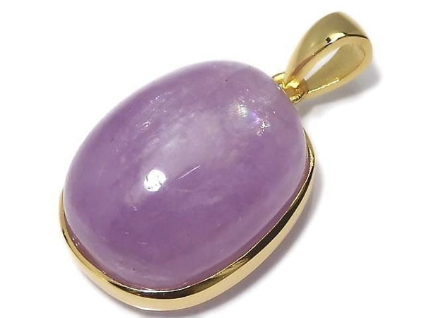 [Video][One of a kind] Nigerian Kunzite AAA- Pendant 18KGP NO.47