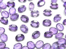 [Video]High Quality Amethyst AAA Loose stone Oval Faceted 5x4mm 10pcs