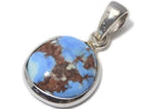 [Video][One of a kind] Kazakhstan Golden Hill Turquoise Pendant Silver925 NO.21