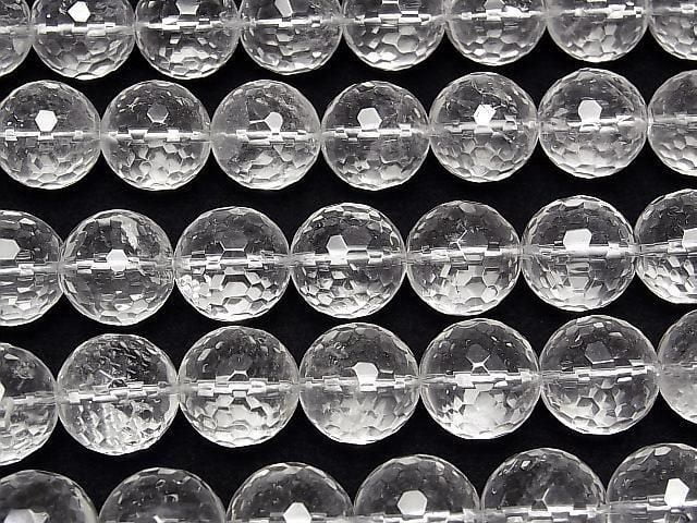 [Video] Crystal AA++ 128 Faceted Round 18mm 1/4 or 1 Strand Beads (approx. 15 inches/36 cm)