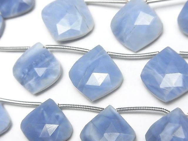 [Video] Blue Opal AA++ Faceted Pear Shape 1 Strand (8 Pieces)