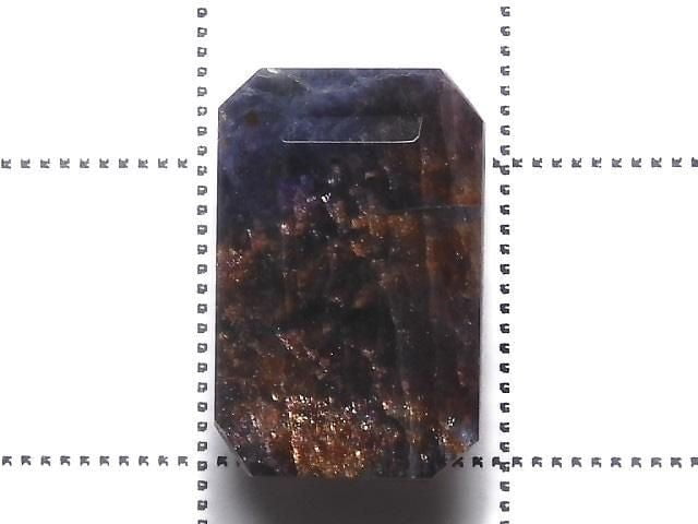 [Video][One of a kind] High Quality Iolite Sunstone AAA Loose stone Faceted 1pc NO.320