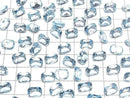 [Video] High Quality Sky Blue Topaz AAA Loose Stone Rectangle Faceted 10x8mm 1pc